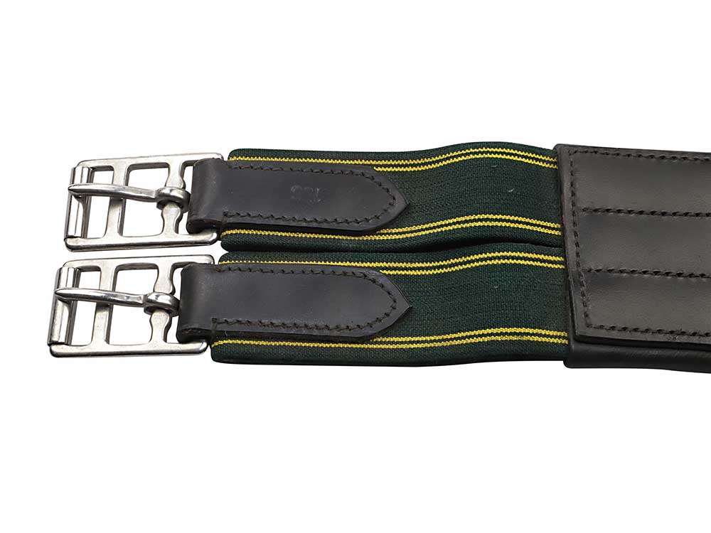 English Anatomic Contoured Leather Girth