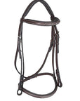 Spanish Bay Round Raised Hunter Bridle