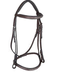 Pinehurst Round Raised Snaffle Bridle