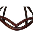 Quail Hollow Round Raised Snaffle Bridle