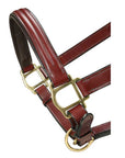 Triple-Stitched Leather Halter