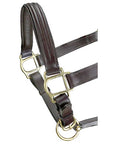 Triple-Stitched Leather Halter