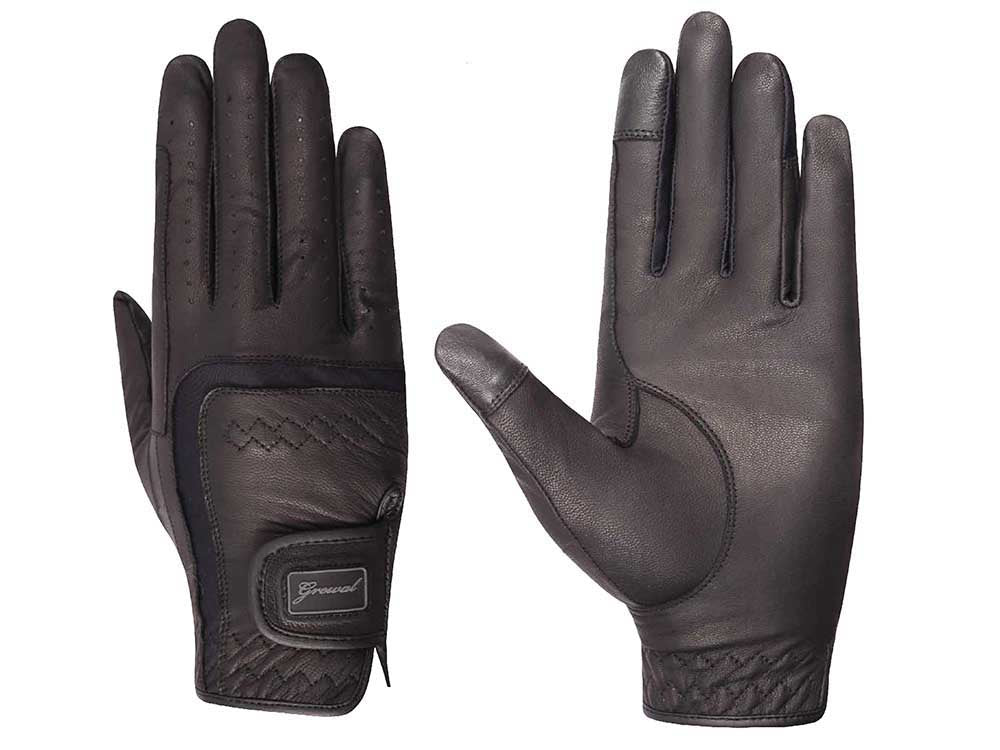 Ansa Genuine Goat Leather Riding Gloves