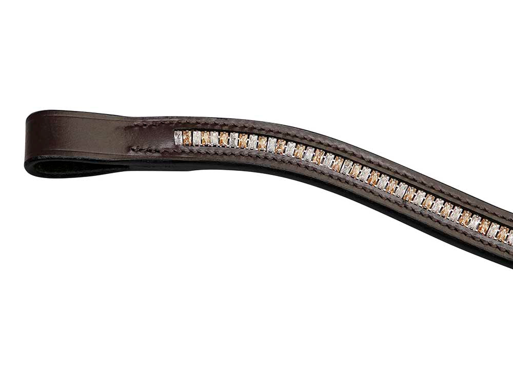 Crystal browband with bling