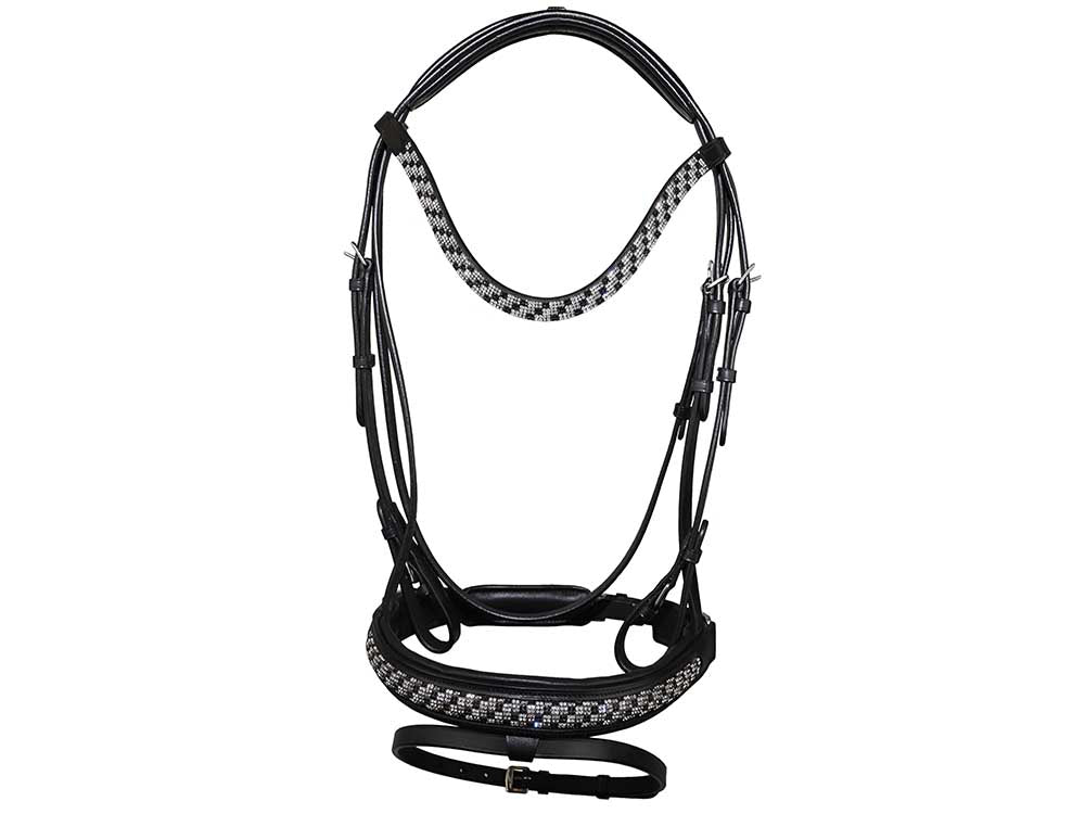 Bonn Beaded Dressage Bridle