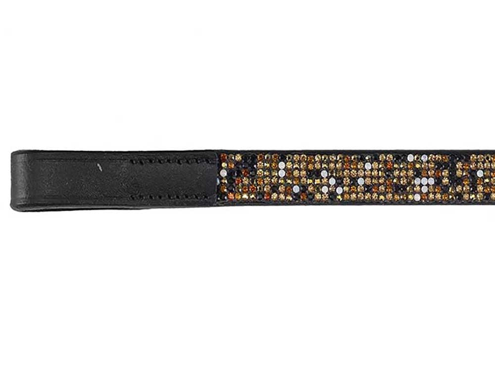 Golden Checker Board Browband