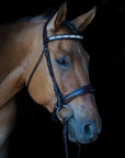 Cologne Snaffle Bridle with Beaded Browband