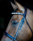 Cologne Snaffle Bridle with Beaded Browband