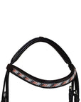 Cologne Snaffle Bridle with Beaded Browband