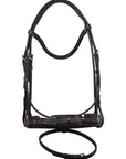 Cologne Snaffle Bridle with Beaded Browband