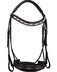 Cologne Snaffle Bridle with Beaded Browband