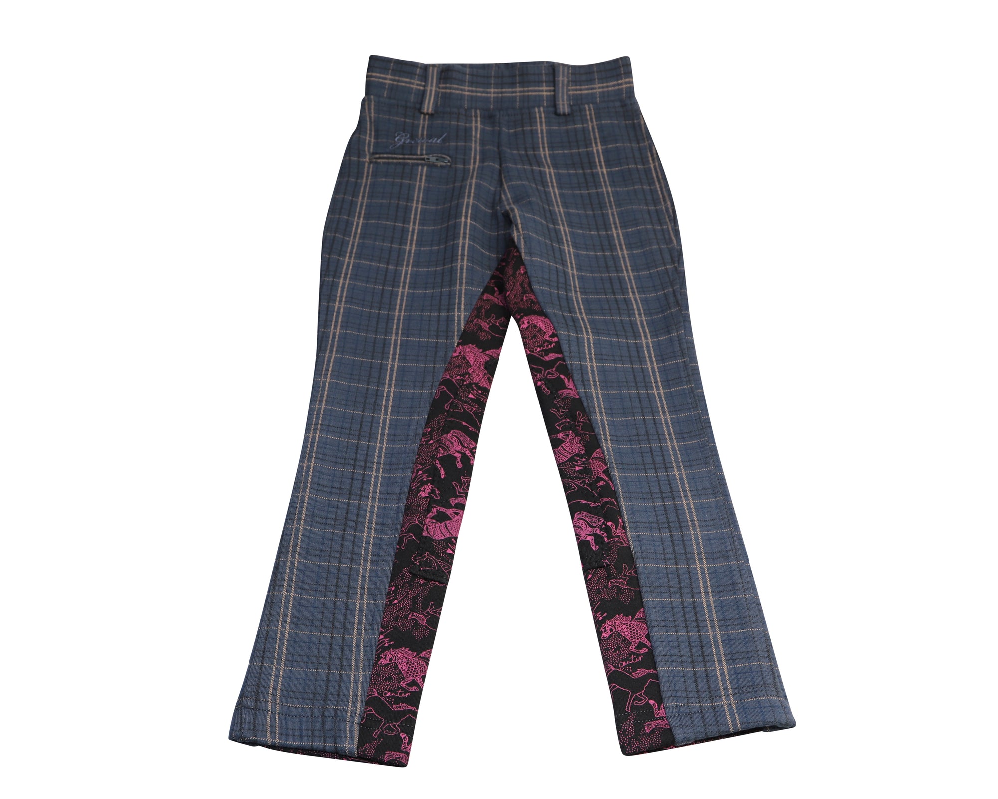 Kid&#39;s Demeter Mixed Print Pull-On Breeches