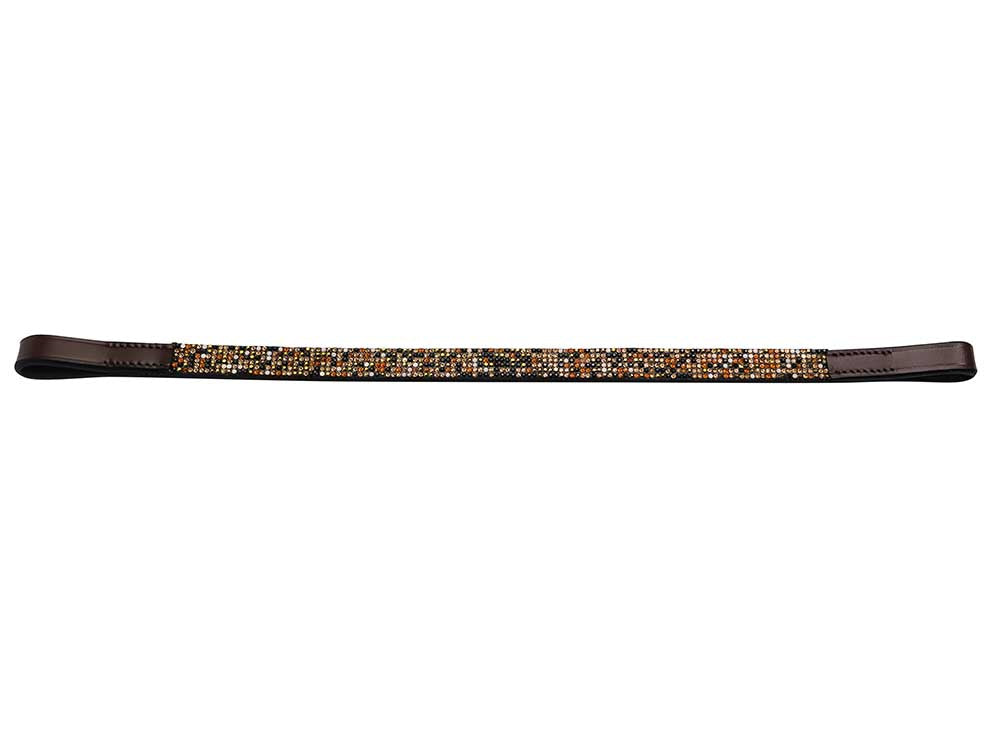 Golden Checker Board Browband