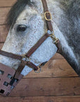 Brown Rubber Grazing Muzzle