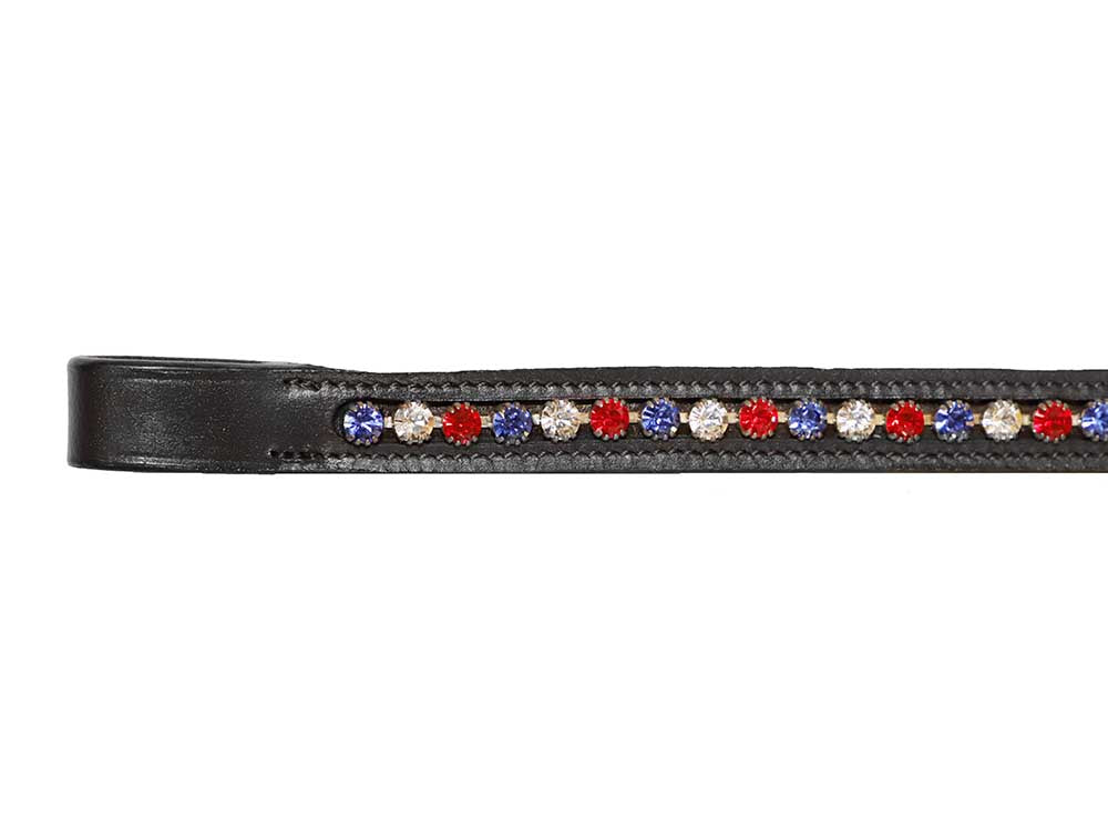 Crystal browband with bling