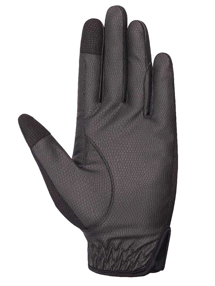 Joanna Synthetic Leather Riding Gloves with Touch Screen Capability ...