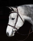 Pinehurst Round Raised Snaffle Bridle