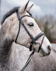 Quail Hollow Round Raised Snaffle Bridle