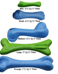 Rubber Bones Dog Toys