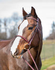 Spanish Bay Round Raised Hunter Bridle