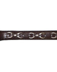 Nickel Stirrups Browband