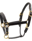 Triple-Stitched Leather Halter