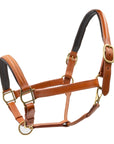 Triple-Stitched Leather Halter