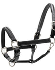 Triple-Stitched Leather Halter