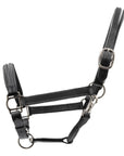 Triple-Stitched Leather Halter