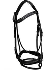 Viper Snakeskin-Embossed Monocrown Bridle