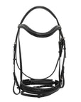 Viper Snakeskin-Embossed Monocrown Bridle