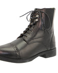 Lace Up Leather Paddock Boots