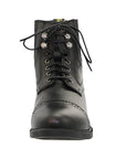 Lace Up Black Leather Paddock Boots