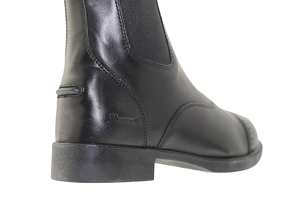 Ladies Zip Up Leather Paddock Boots